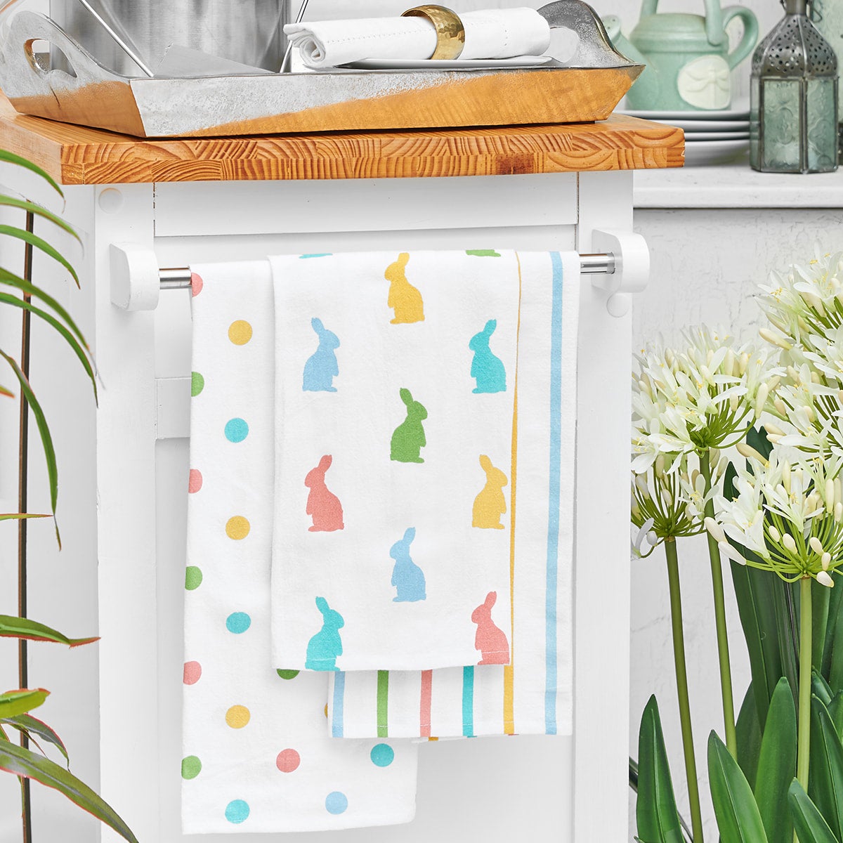 Holiday Farmhouse Kitchen Towel Set of 2